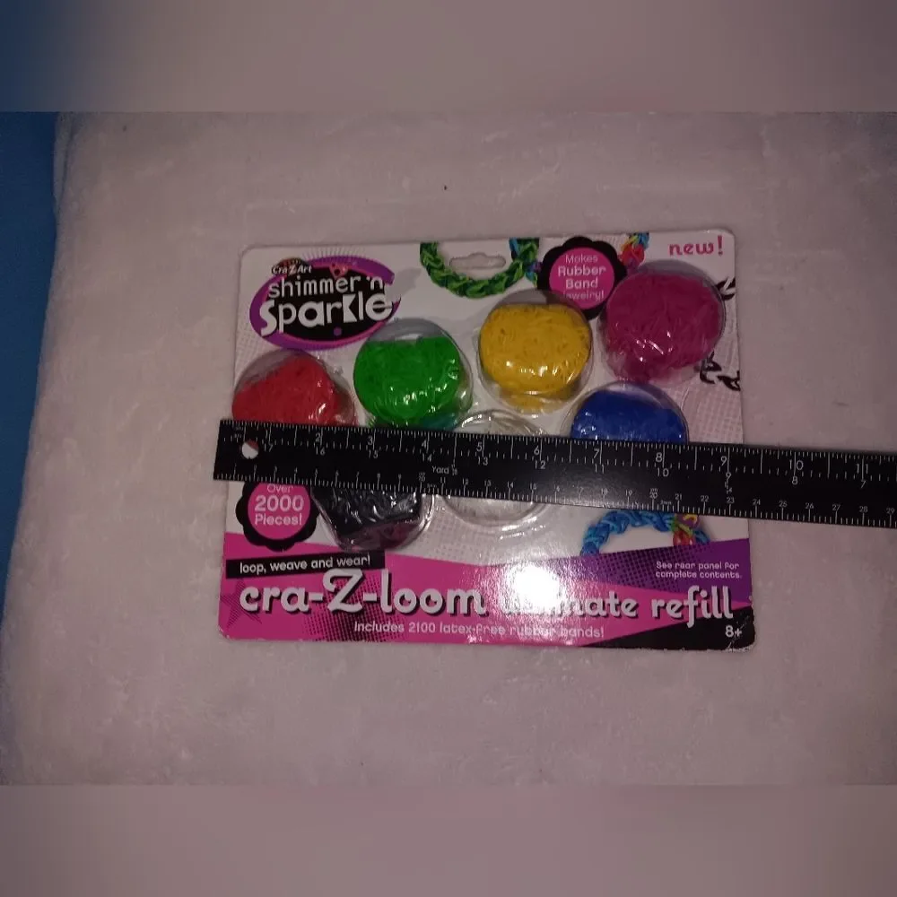 NWOT Cra.Z.Art Shimmer 'n Sparkle cra-Z-loom ultimate refill